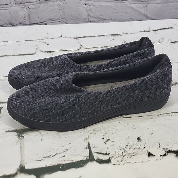 Grasshoppers Ortholite Flats Shoes Gray Womens Sz 7.5 - Picture 3 of 12